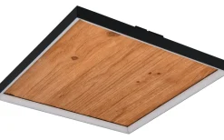 Plafonder-Trio Lighting Kalea Plafond LED trä