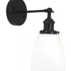 Kök & Matplats|Hall & Trappa-PR Home Kappa Vägglampa Svart/Opal