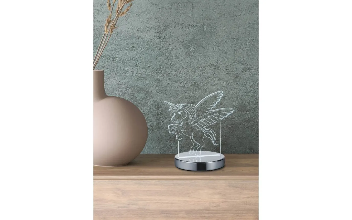Bordslampor < Reality Karo Bordslampa LED krom