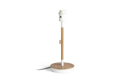 Sovrum|Lampfötter < Rendl Keith Lampfot USB Bok/Vit