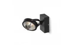Takspot Med 1 Lampa < Rendl Kelly I Takspotlight Svart LED 12W 3000K
