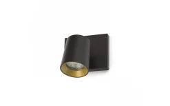 Takspot Med 1 Lampa < Rendl Kenny I Takspotlight 11cm Svart/Guld