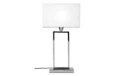 Vardagsrum|Sovrum-Cottex Kensington Bordslampa 51cm Krom/Vit