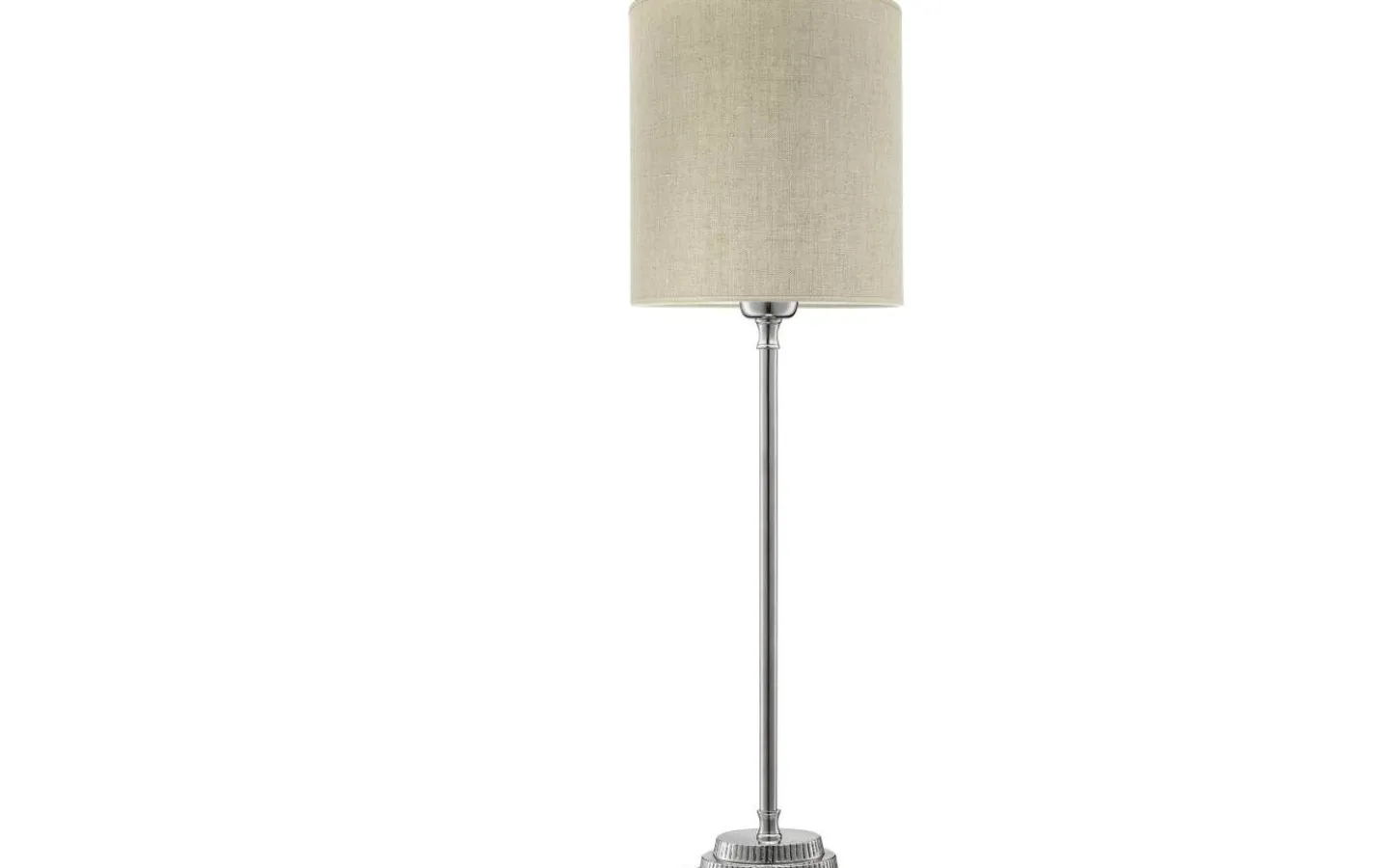 Bordslampor < PR Home Kent Bordslampa 61cm Krom/Natur