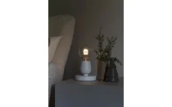 Inomhusdekorationer Batteri|Bordslampor-Konstsmide Klapp Batteridriven Bordslampa LED 19,5cm Vit