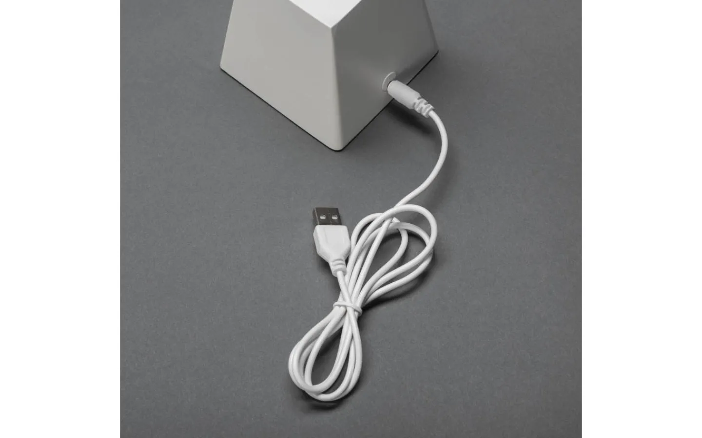 Inomhusdekorationer Batteri|Bordslampor-Konstsmide Klapp Batteridriven Bordslampa LED 19,5cm Vit