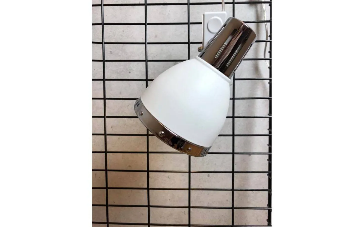Klämlampor < Oriva Klämma Vägglampa Vit