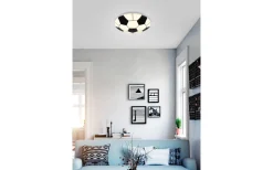 Barnrum|Plafonder-Reality Kloppi Plafond LED svart/vit