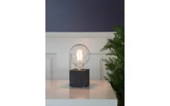 Bordslampor-Star Trading Kub Bordslampa 10cm Svart