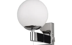 Badrumslampor Vägg-Trio Lighting Kula H2O Vägglampa 1-del E14 krom IP44