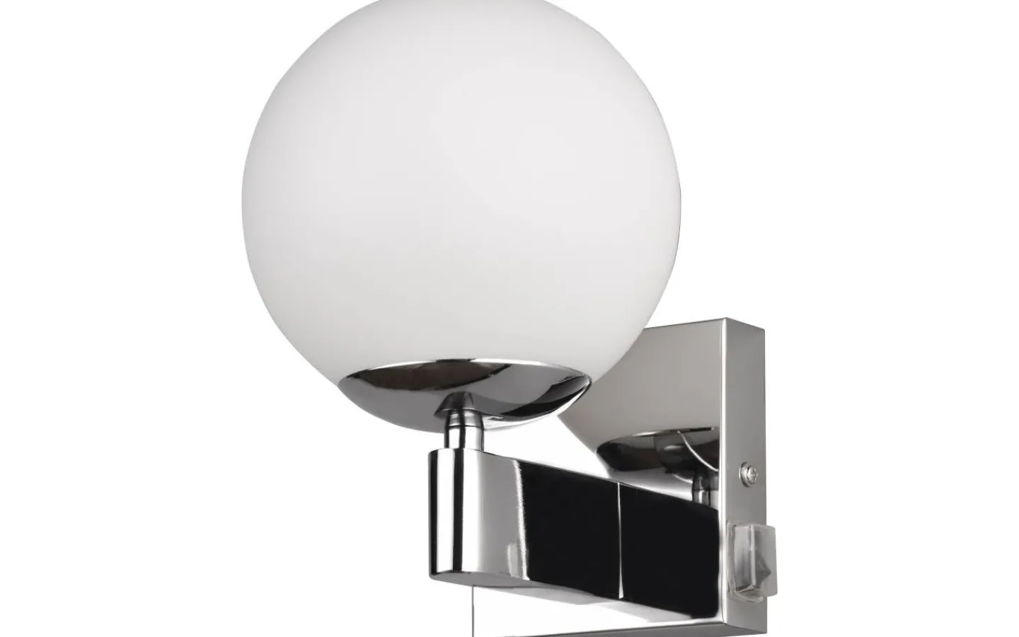Badrumslampor Vägg-Trio Lighting Kula H2O Vägglampa 1-del E14 krom IP44