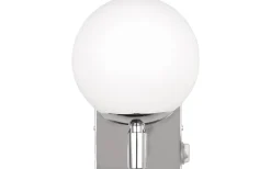 Badrumslampor Vägg-Trio Lighting Kula H2O Vägglampa 1-del E14 krom IP44