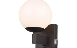 Badrumslampor Vägg-Trio Lighting Kula H2O Vägglampa 1-del E14 mattsvart IP44