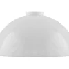 Reservglas Och Reservdelar < Karlskrona Lampfabrik Kupolskärm 60/235 - Vitt överfångsglas
