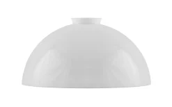 Reservglas Och Reservdelar < Karlskrona Lampfabrik Kupolskärm 60/235 - Vitt överfångsglas
