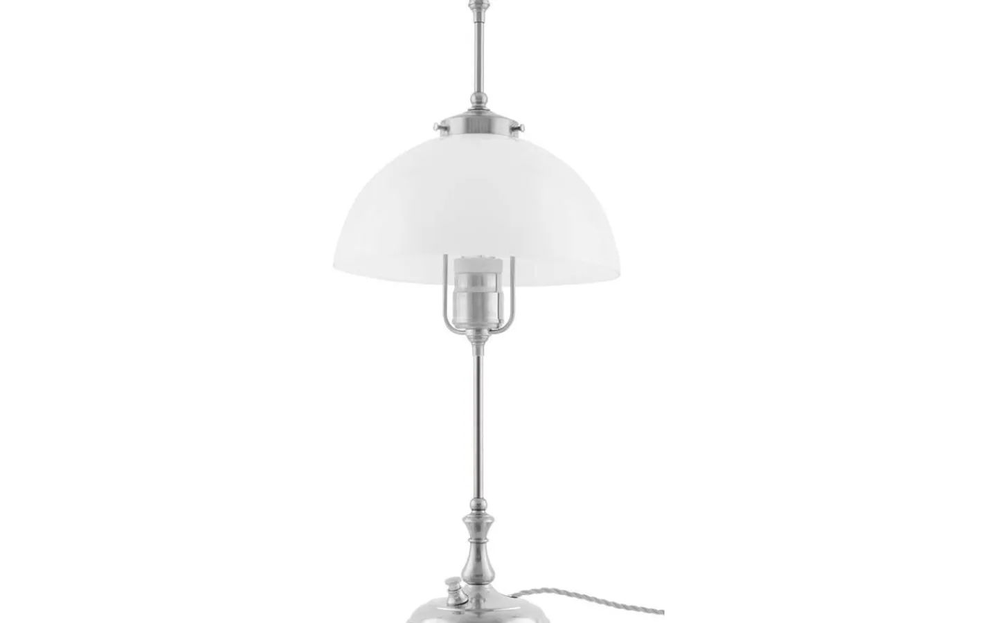 Reservglas Och Reservdelar < Karlskrona Lampfabrik Kupolskärm 60/235 - Vitt överfångsglas