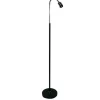 Klassiska Golvlampor|Golvfötter-Hallbergs Kurtan Golvfot 150cm Svart