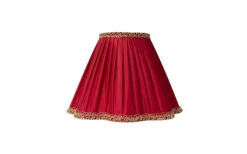 Plisserade Lampskärmar-ArmaturHantverk Kurtan Lampskärm Ø22cm Röd