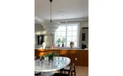 Vardagsrum|Hall & Trappa-Globen Lighting Kyoto Taklampa 60cm E27 Vit