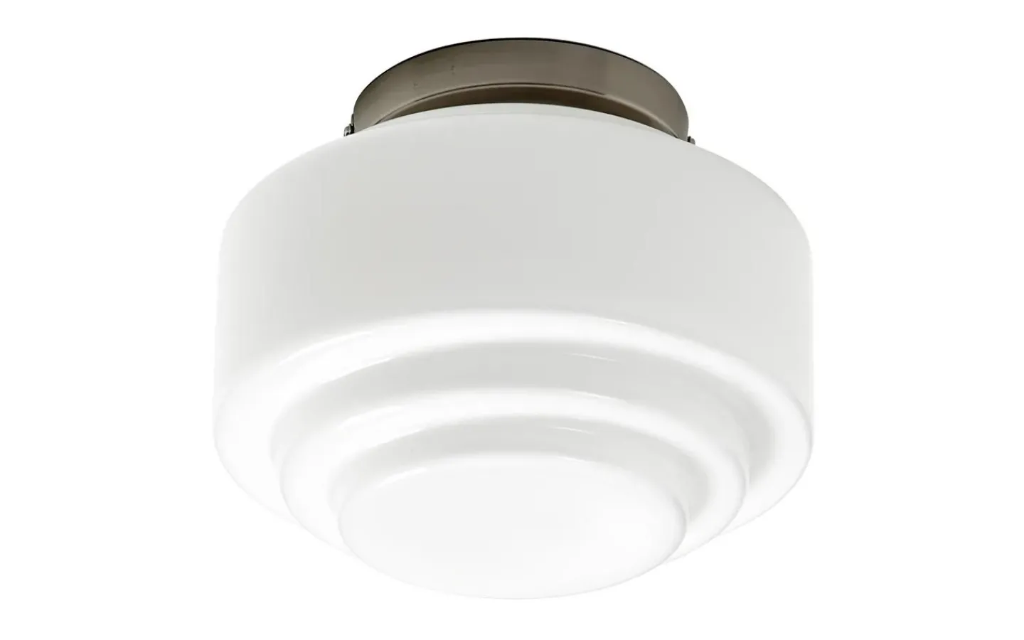 Plafonder-ArmaturHantverk Lagan Plafond 25cm Nickel/Opal