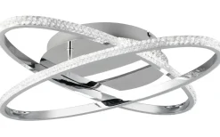 Plafonder < Reality Lane Plafond LED krom/kristalleffekt 4000K