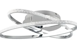 Plafonder < Reality Lane Plafond LED krom/kristalleffekt 4000K