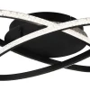 Plafonder < Reality Lane Plafond LED mattsvart/kristalleffekt 4000K