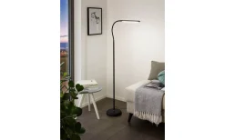 Golvläslampor < Eglo Laroa Golvlampa 130cm 4-Steg DIM LED 4000K 3,5W Svart