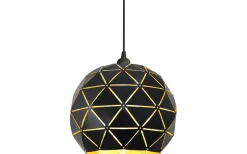 Kök & Matplats < Aneta Lattice Taklampa 30cm Svart/Guld
