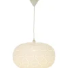 Hall & Trappa|Sovrum-Aneta Lattice Taklampa 50cm Vit