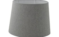 Enfärgade Runda Lampskärmar < Hallbergs Lauren Lampskärm Ø24cm Svart