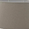 Ovala Lampskärmar-Hallbergs Lauren Oval Lampskärm 20cm Natur