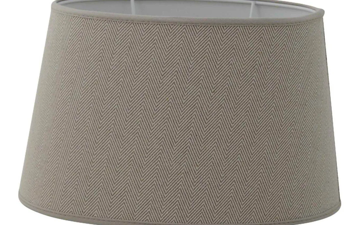 Ovala Lampskärmar-Hallbergs Lauren Oval Lampskärm 20cm Natur