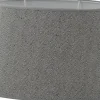 Ovala Lampskärmar-Hallbergs Lauren Oval Lampskärm 20cm Svart