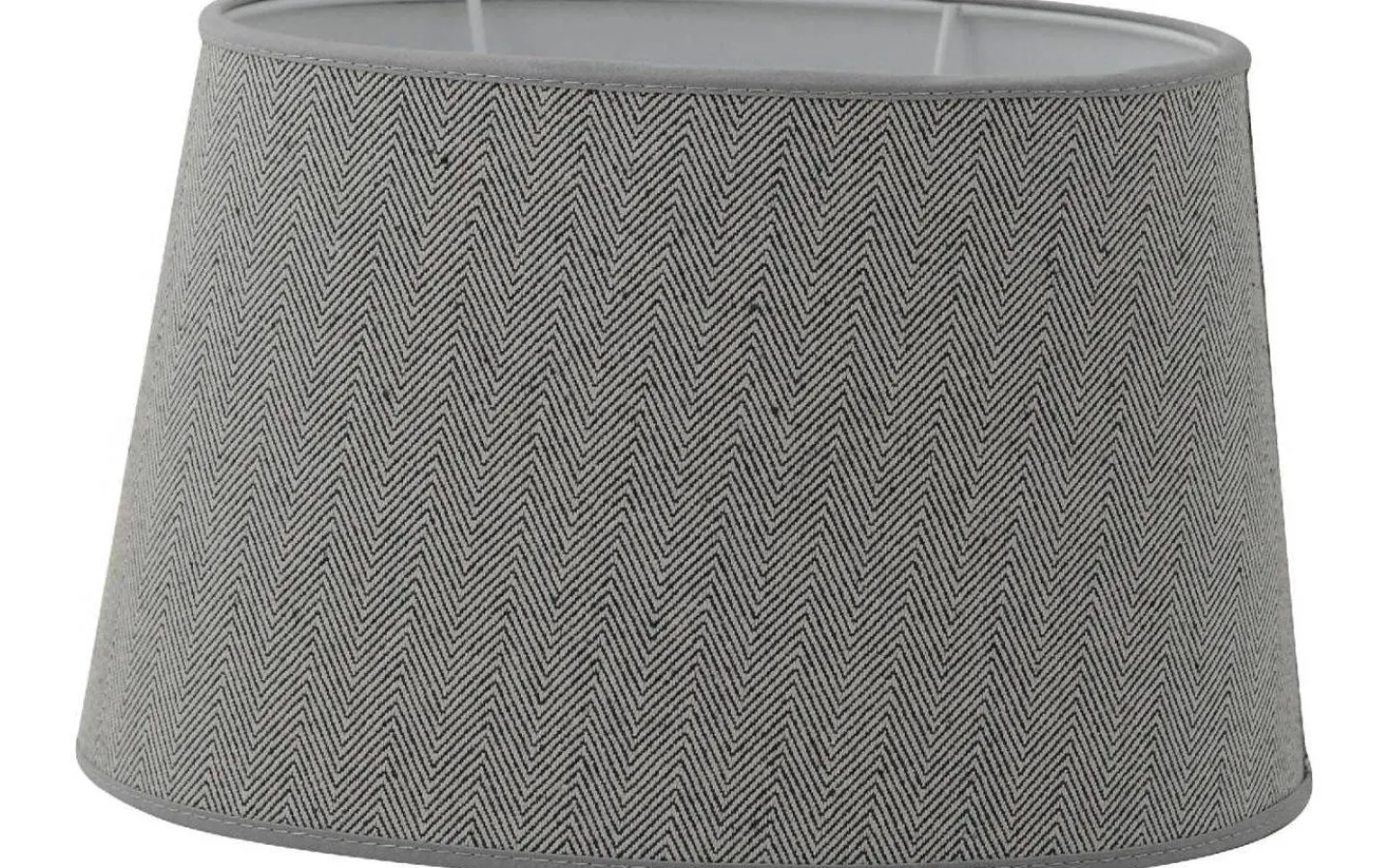 Ovala Lampskärmar-Hallbergs Lauren Oval Lampskärm 25cm Svart