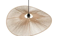 Stora Taklampor Ø70-150 Cm < Reality Laurine Taklampa 78cm E27 brun/pappersgarn
