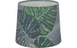 Mönstrade Lampskärmar < Oriva Leaf Lampskärm Ø16cm Grå