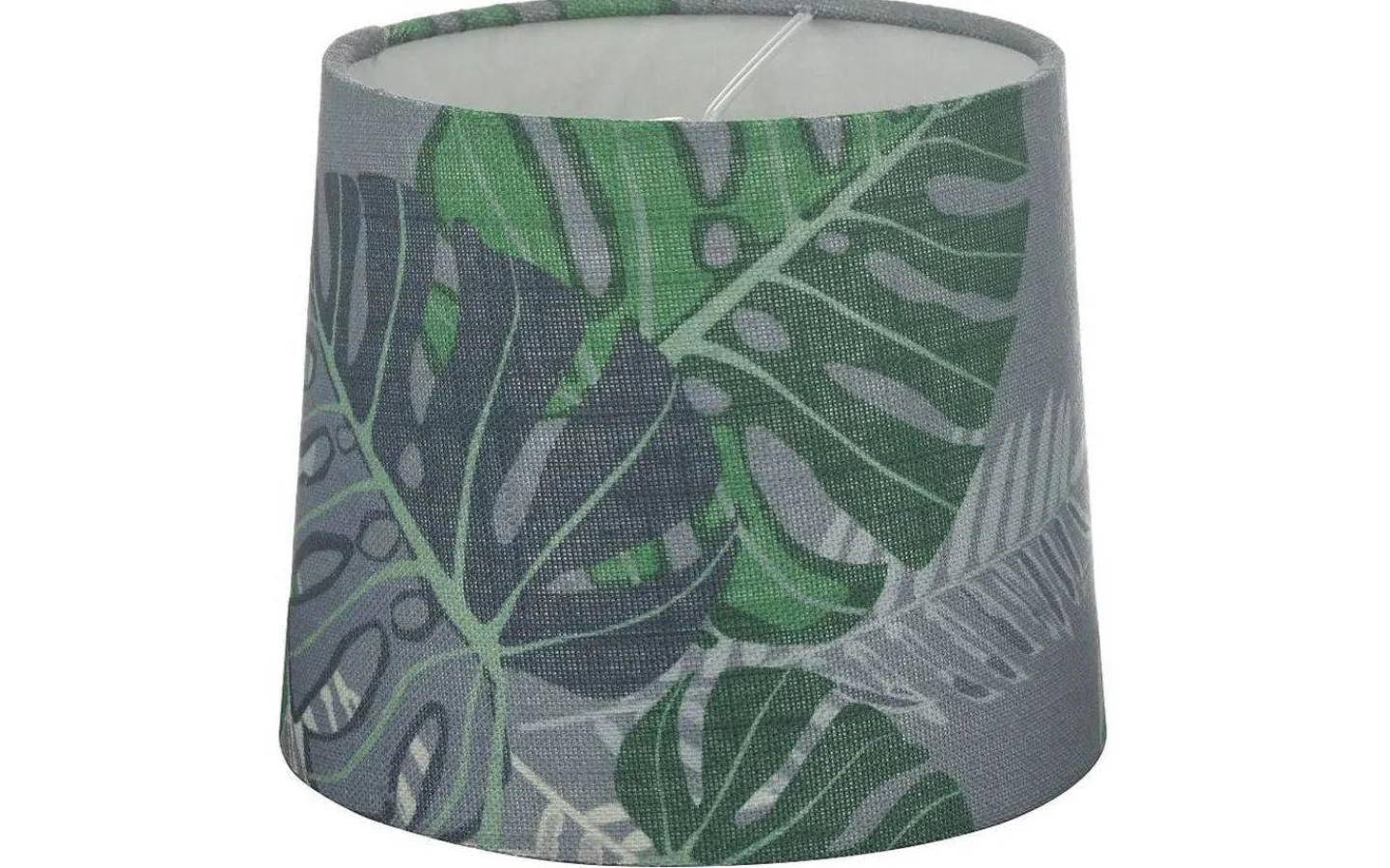 Mönstrade Lampskärmar < Oriva Leaf Lampskärm Ø16cm Grå