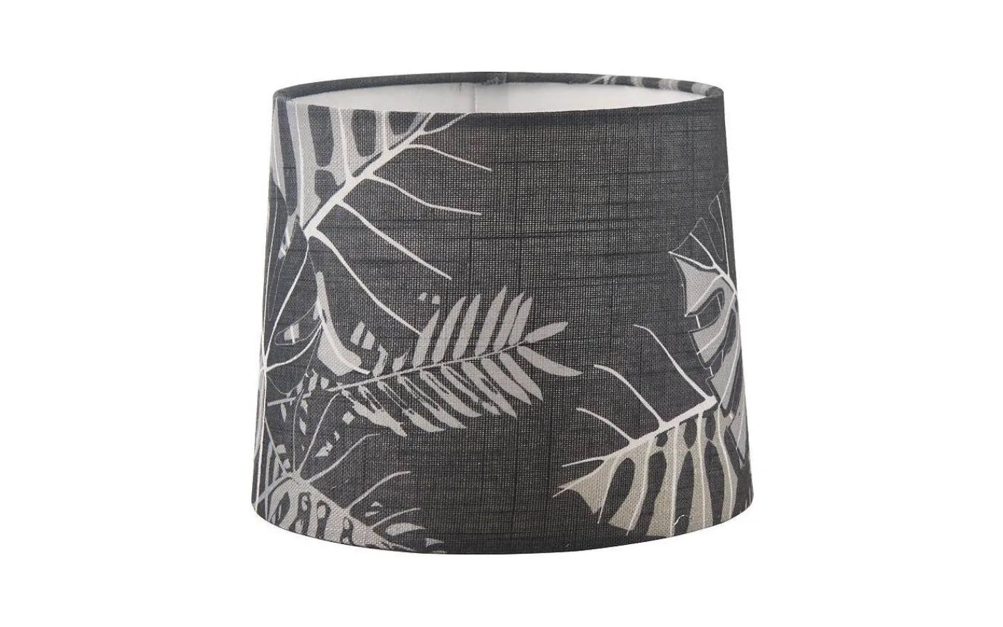 Mönstrade Lampskärmar-Oriva Leaf Lampskärm Ø20cm Svart