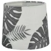 Mönstrade Lampskärmar < Oriva Leaf Lampskärm Ø16cm Vit