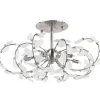 Plafonder < ArmaturHantverk Leaf Plafond 60cm Nickel