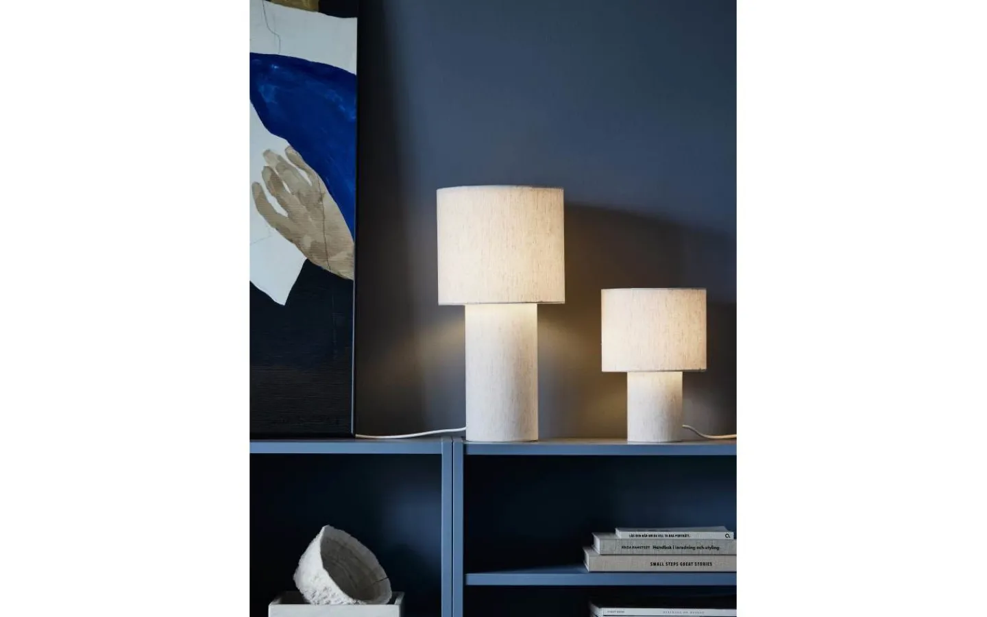 Bordslampor < PR Home Leah Bordslampa 46cm Ljusbeige