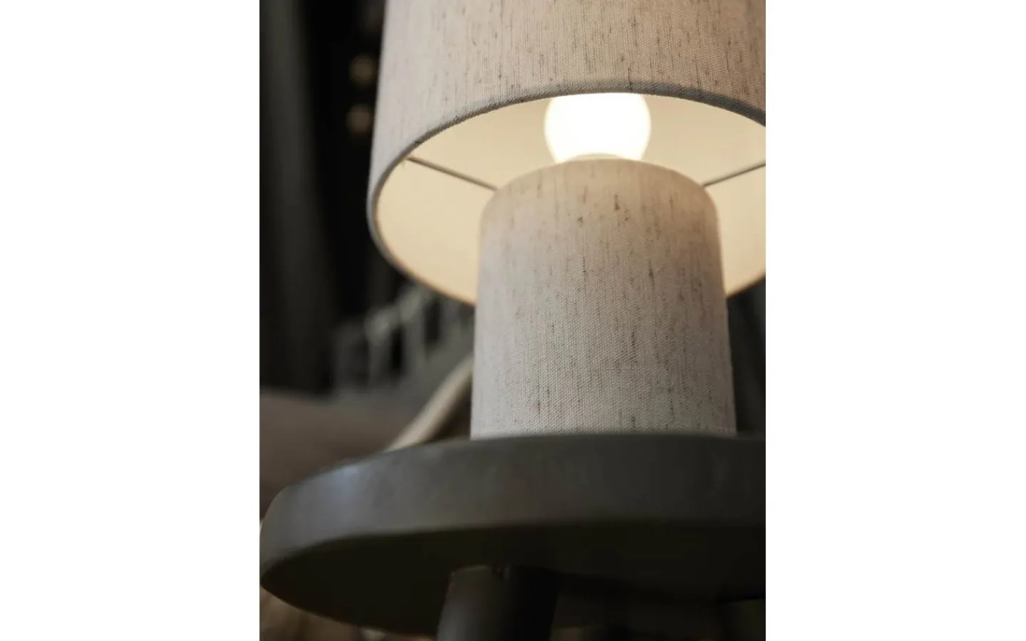 Bordslampor < PR Home Leah Bordslampa 28cm Ljusbeige