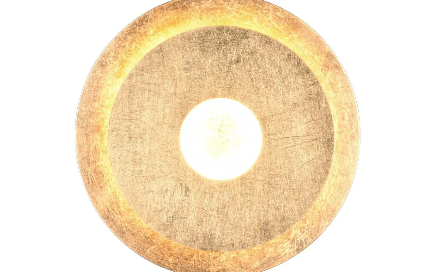 Lampetter-Trio Lighting Leano Vägglampa LED rund guld