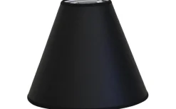 Toppringsskärmar-Hallbergs Leather Toppringskärm Ø22cm Svart