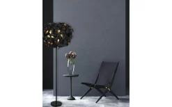 Golvlampor-Reality Leavy Golvlampa 3xE14 mattsvart