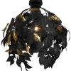 Plafonder-Reality Leavy Plafond 38cm E27 mattsvart