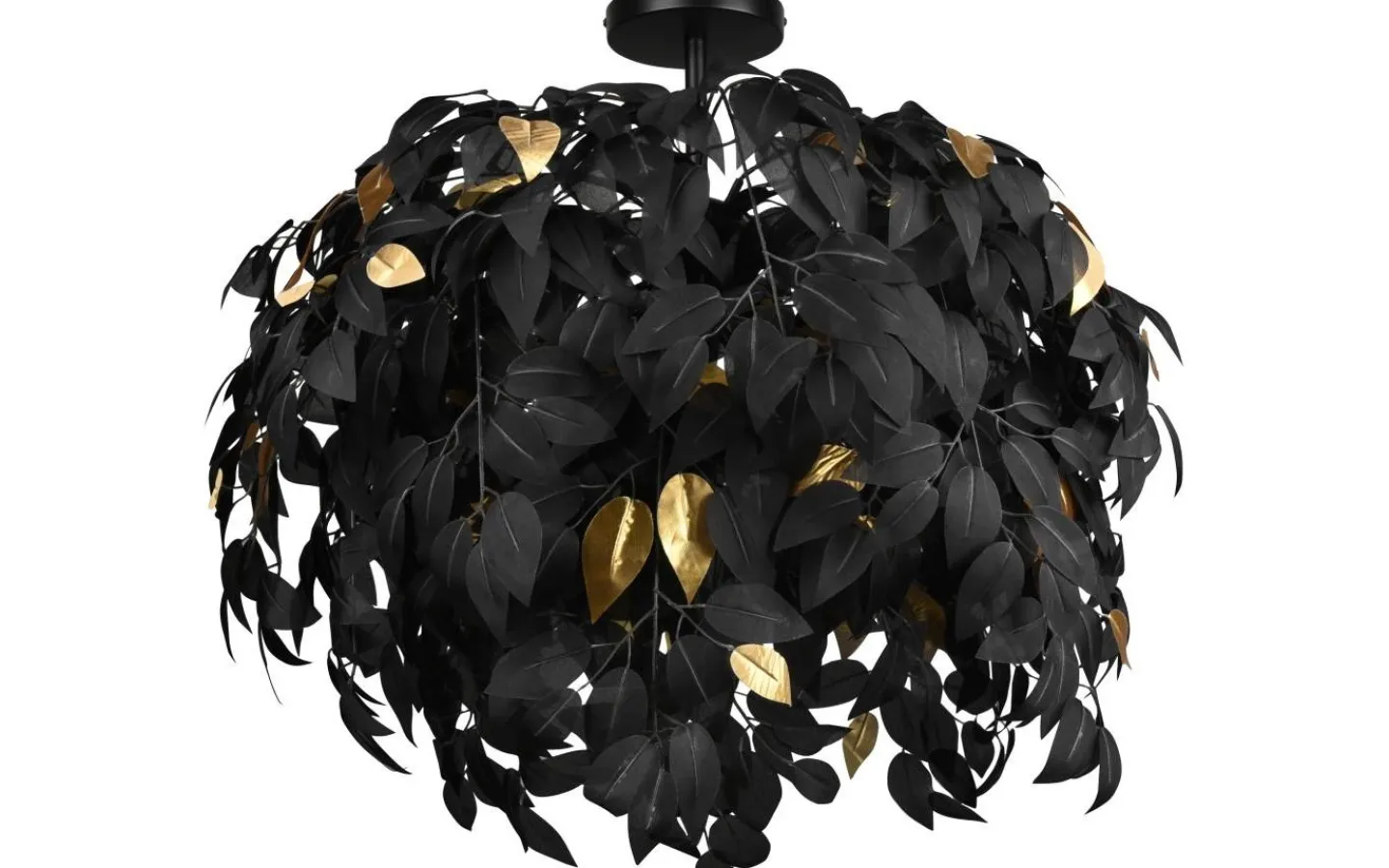 Plafonder-Reality Leavy Plafond 70cm 3xE14 mattsvart