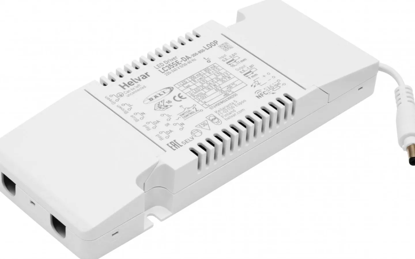 Strömförsörjn.,Nätstörskydd|Led Paneler < Malmbergs LED Driver DALI till LED-Panel Effektiv