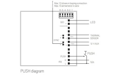 Led-Driver (Konstantström Ma)|Minispotlights & Ledpuckar-Hidealite LED-driver Jolly Maxi Konstantström Multi 350-1050mA Dimbar